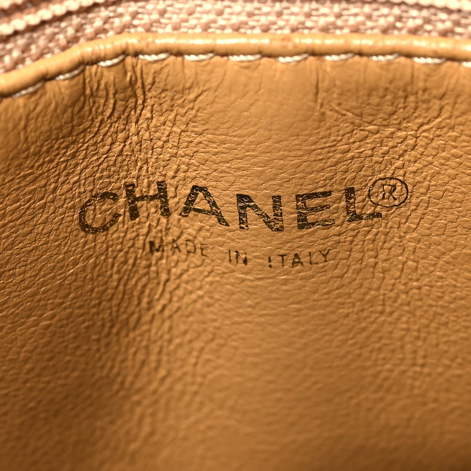 Chanel Caviar Quilted Medallion Tote Beige 6 of 13