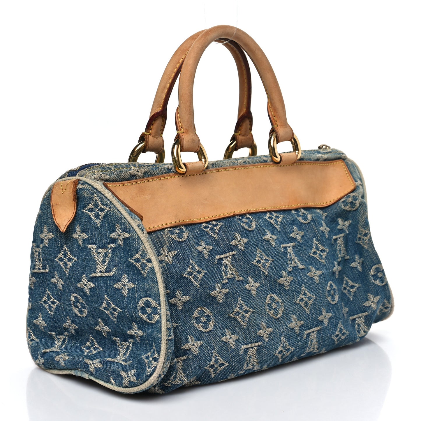 Monogram Denim Neo Speedy Blue