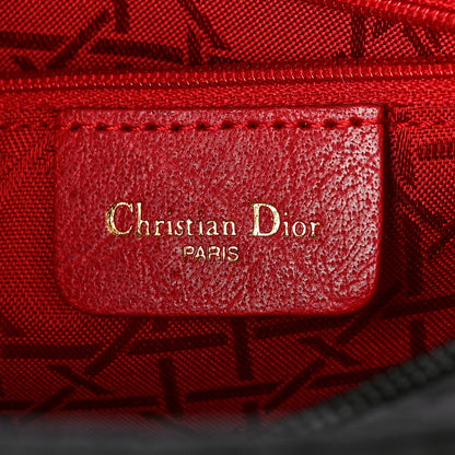 Christian Dior Nylon Cannage Medium Lady Dior Black 9 of 9
