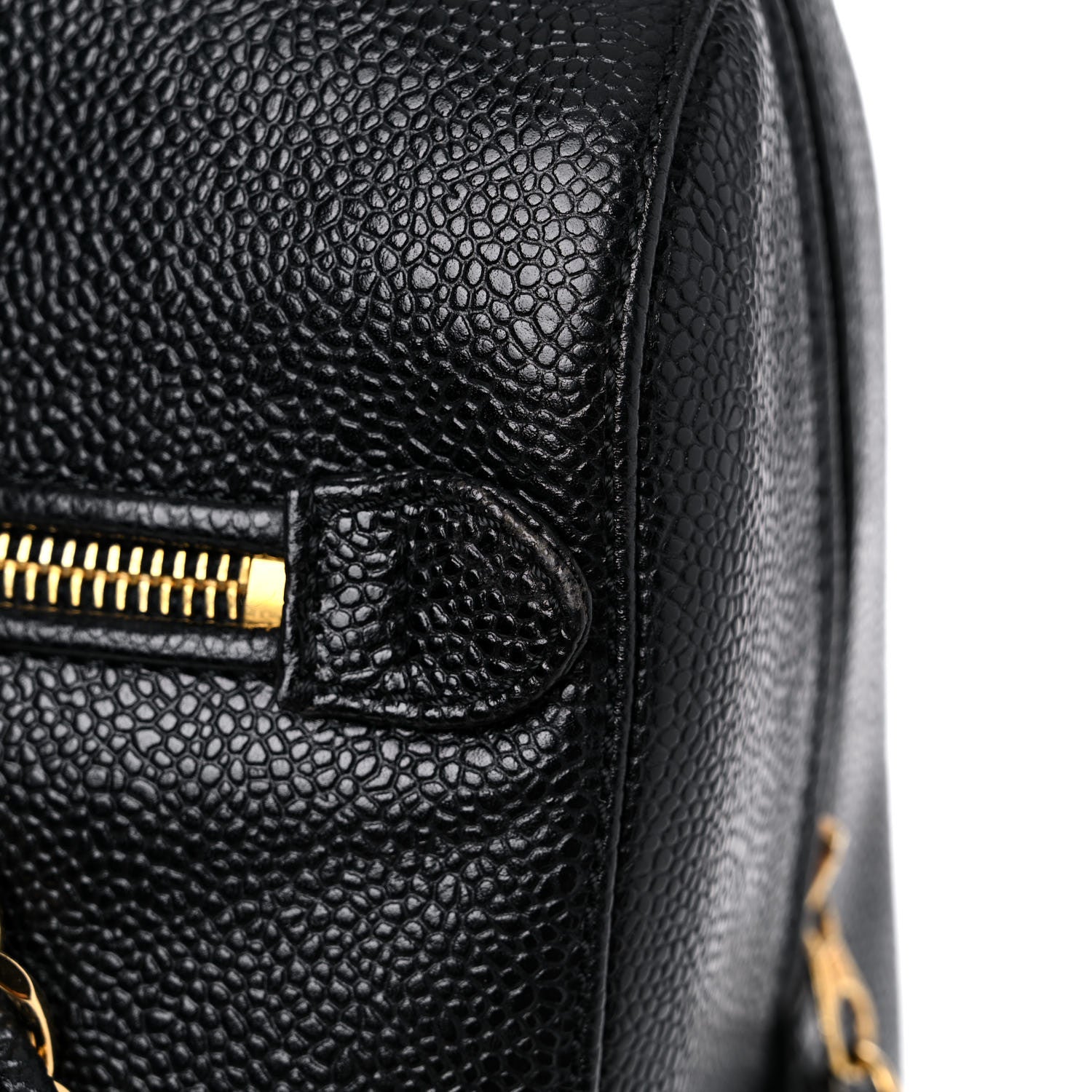 Chanel Caviar Large CC Shoulder Bag Black 18 of 18