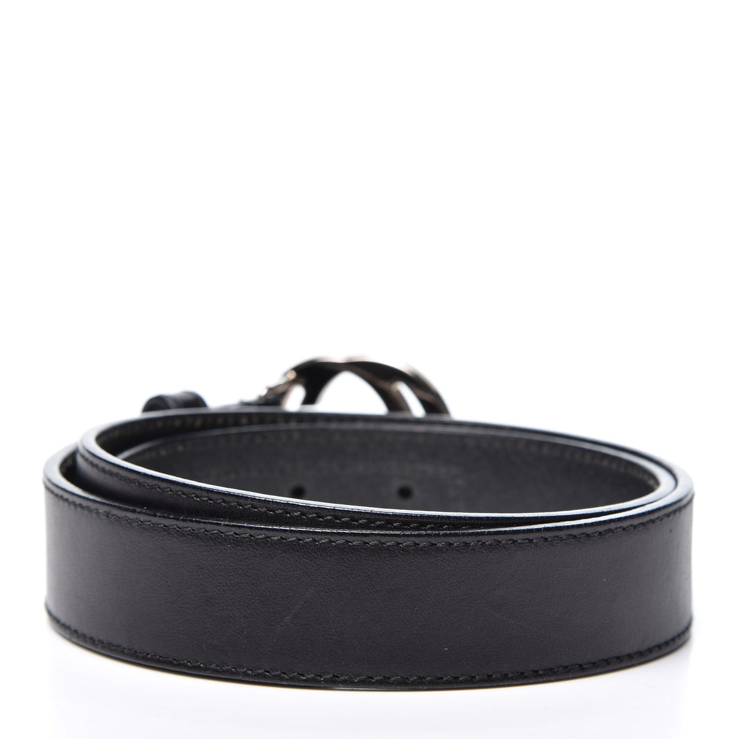 Calfskin Interlocking G Belt 80 32 Black