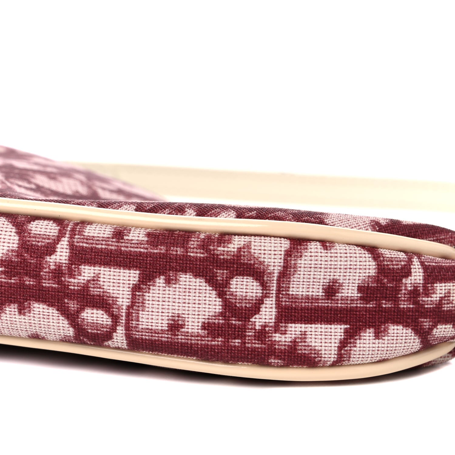 Christian Dior Monogram Mini Saddle Pochette Red 9 of 14