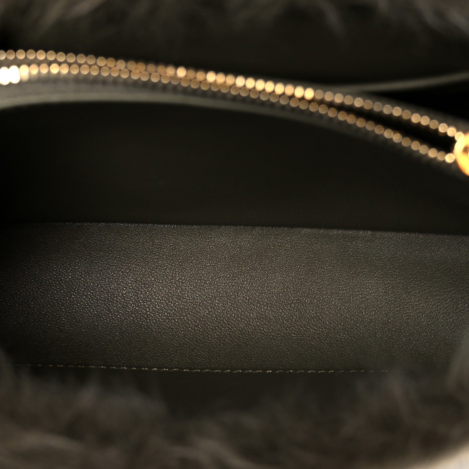 Celine Shearling Suede Calfskin Teen Nino Golden Khaki 6 of 10