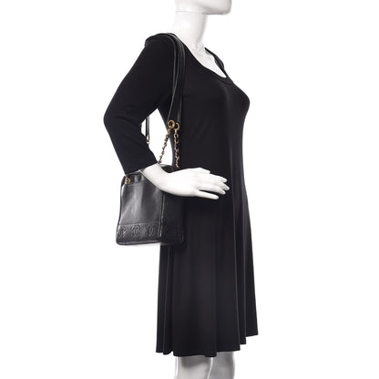 Chanel Caviar CC Shoulder Bag Black 2 of 10