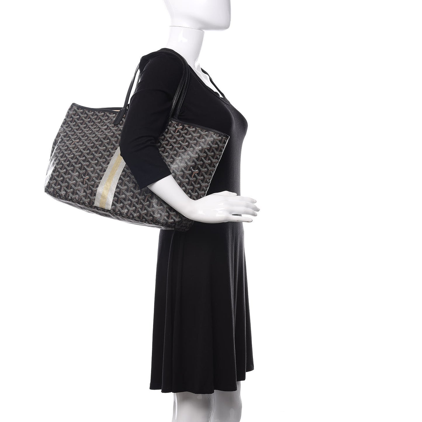 Goyardine Saint Louis PM Black