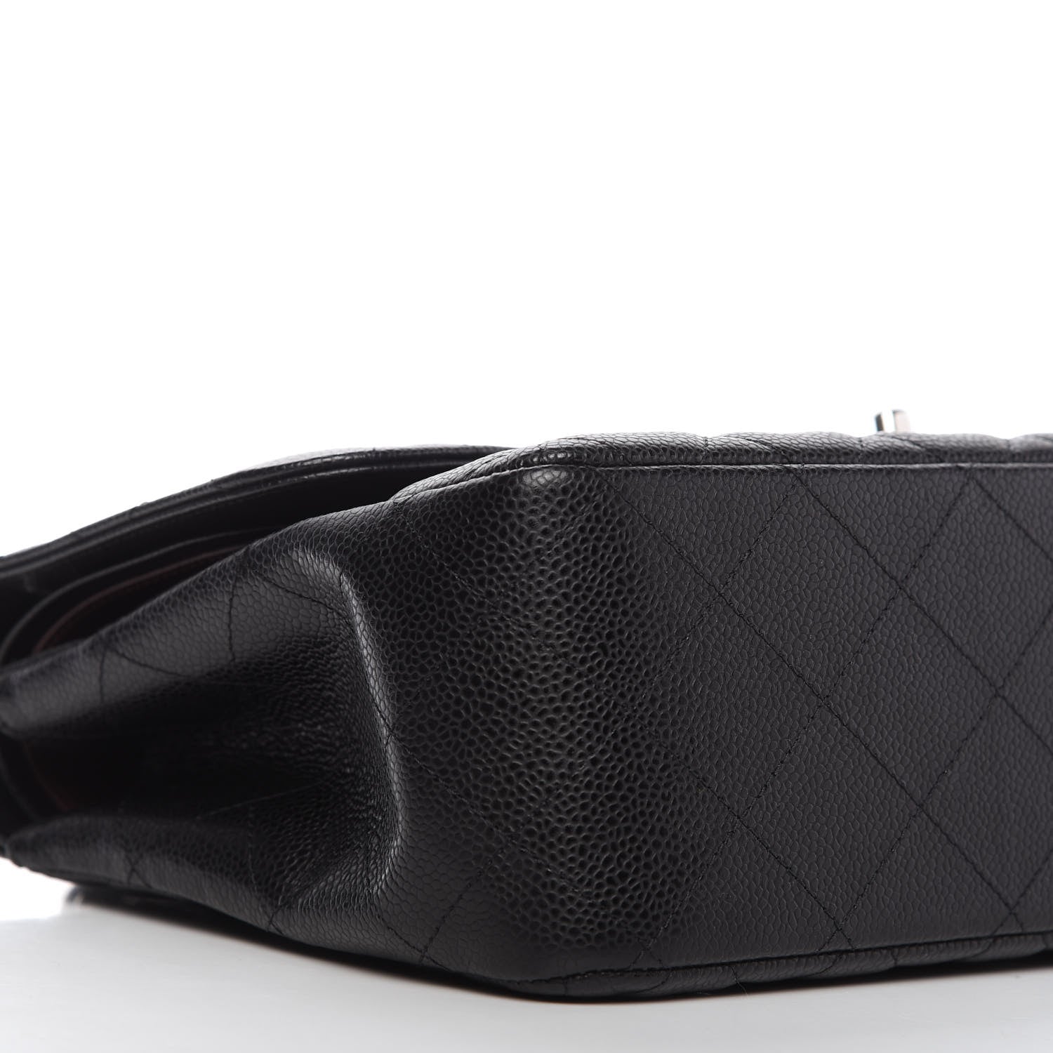 Chanel Caviar Quilted Jumbo Double Flap Black 6 of 11