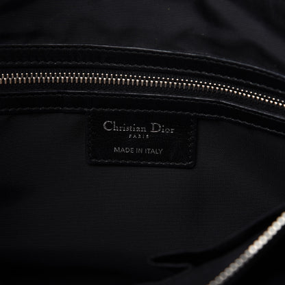 Christian Dior Lambskin Cannage Medium Granville Tote Black 8 of 10