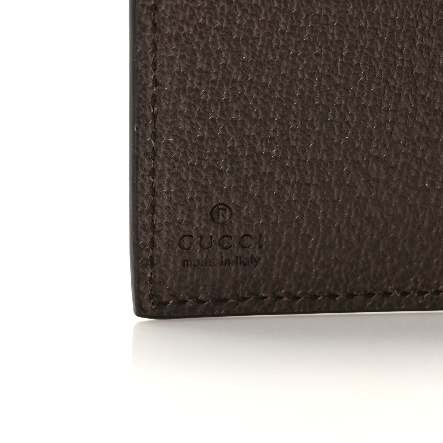 GG Supreme Monogram Web Ophidia French Flap Wallet Beige New Acero