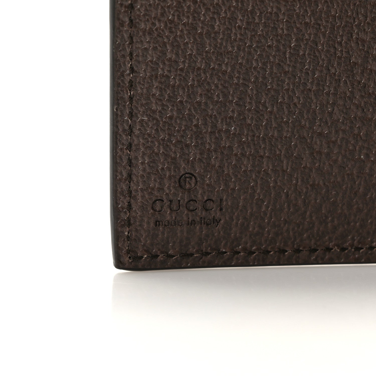 Gucci GG Supreme Monogram Web Ophidia French Flap Wallet Beige New Acero 7 of 8