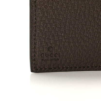 Gucci GG Supreme Monogram Web Ophidia French Flap Wallet Beige New Acero 7 of 8