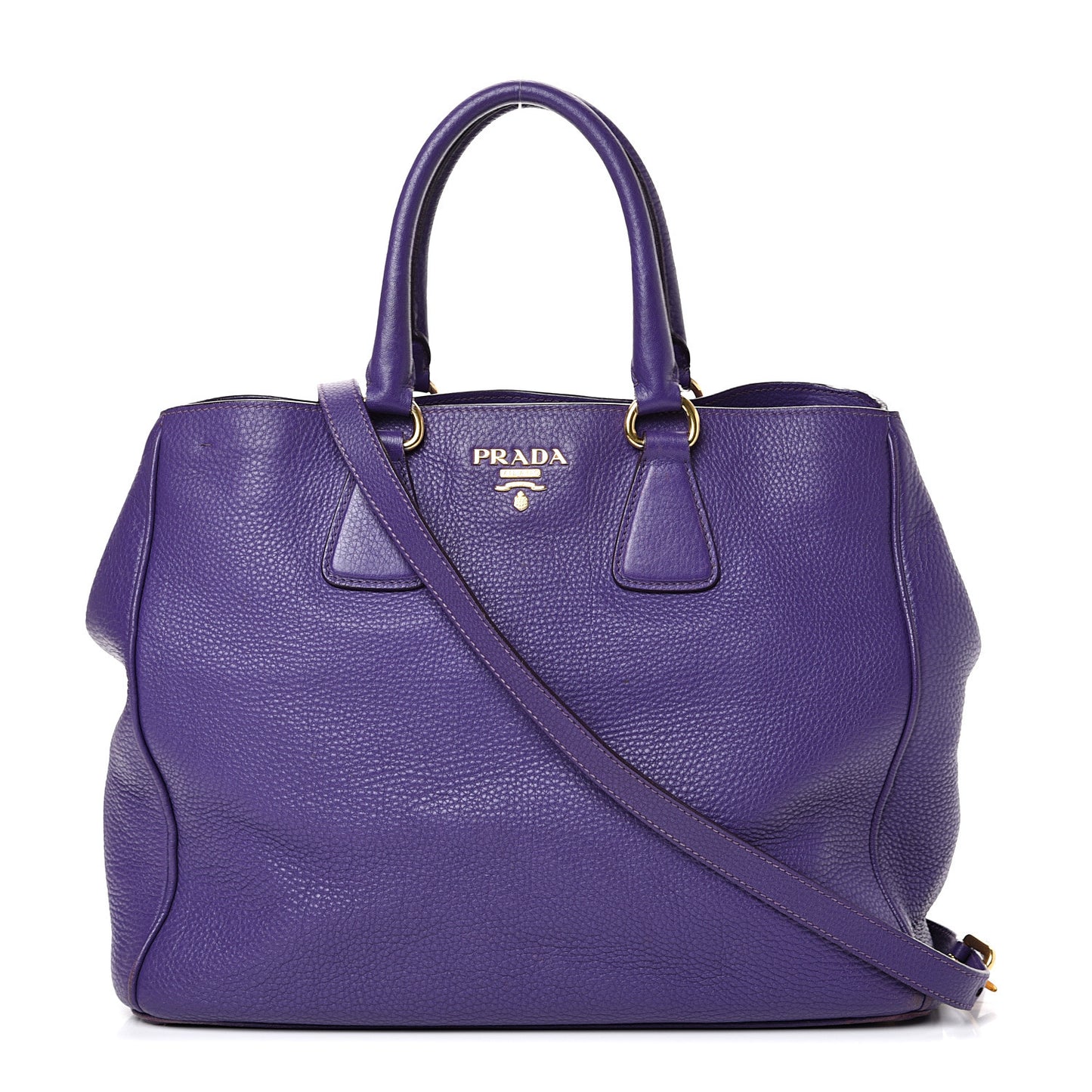 Vitello Daino Tote Viola