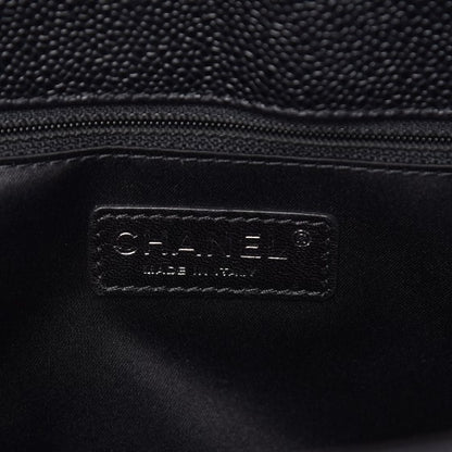 Chanel Caviar Quilted Grand Shopping Tote GST Black 6 of 14