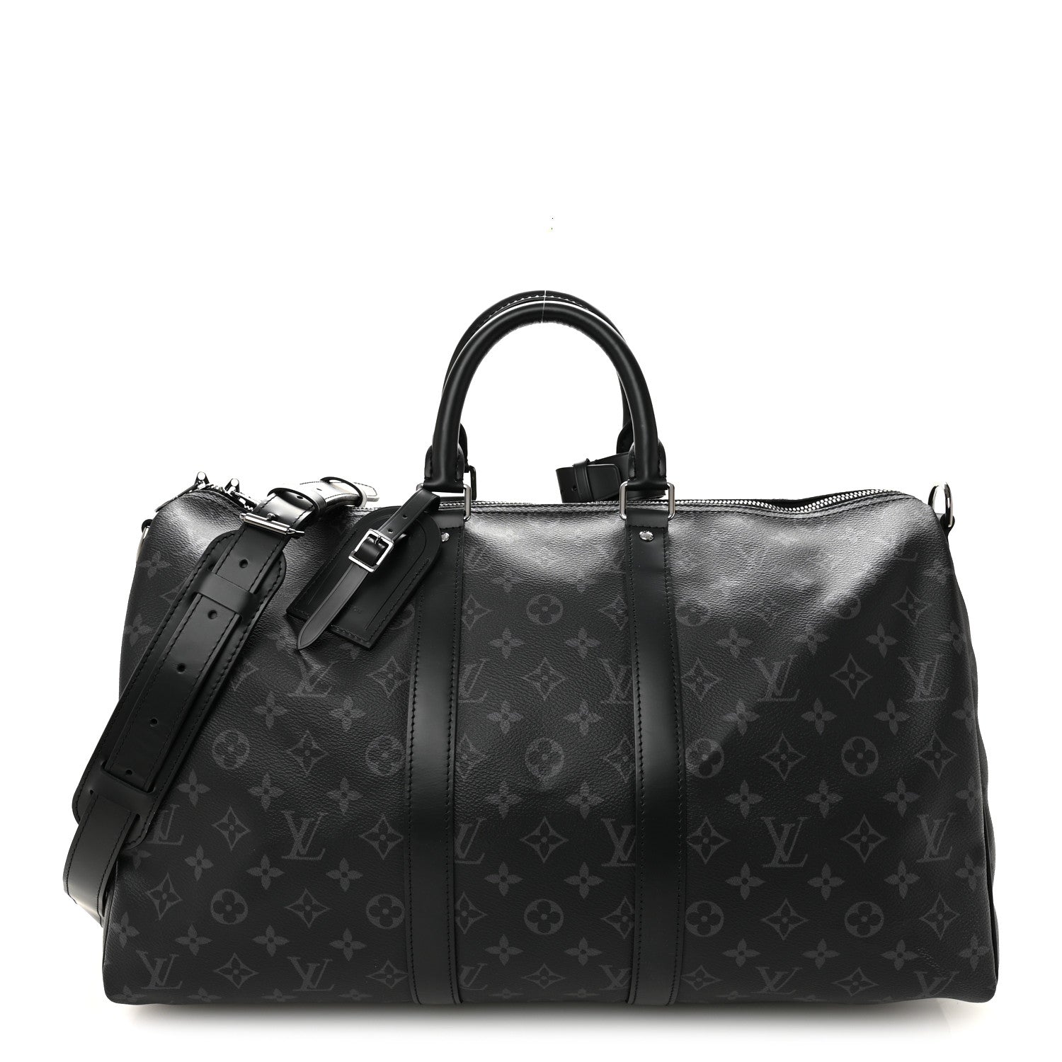 Louis Vuitton Monogram Eclipse Keepall Bandouliere 45 1 of 9