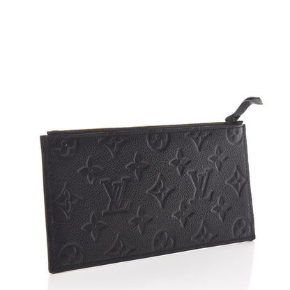 Louis Vuitton Empreinte Felicie Chain Wallet Zippered Insert Black 3 of 6