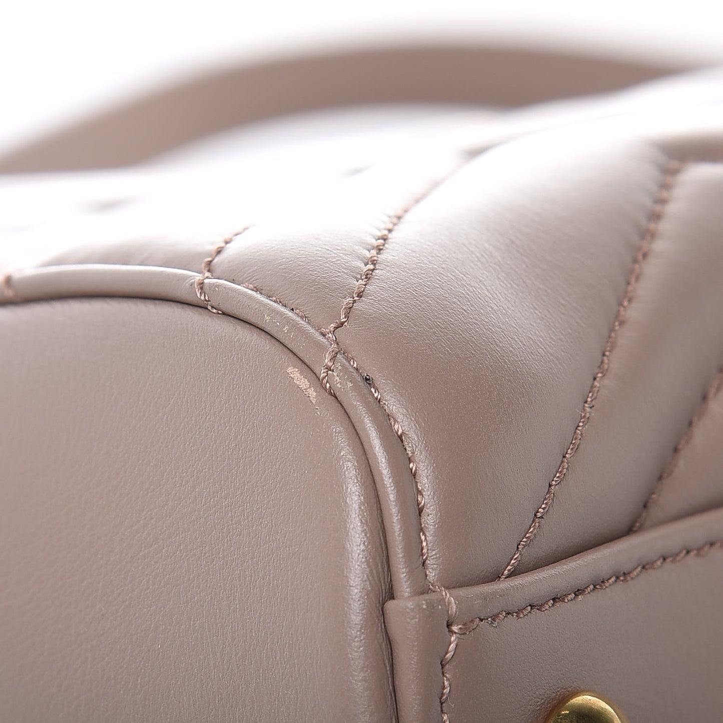 Calfskin Matelasse Medium GG Marmont Tote Porcelain Rose