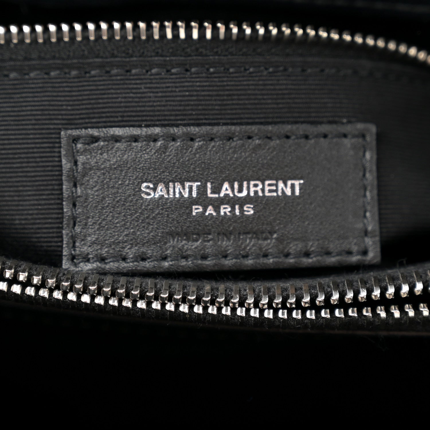 Saint Laurent Calfskin Y Quilted Monogram Medium Loulou Chain Satchel Black 6 of 10