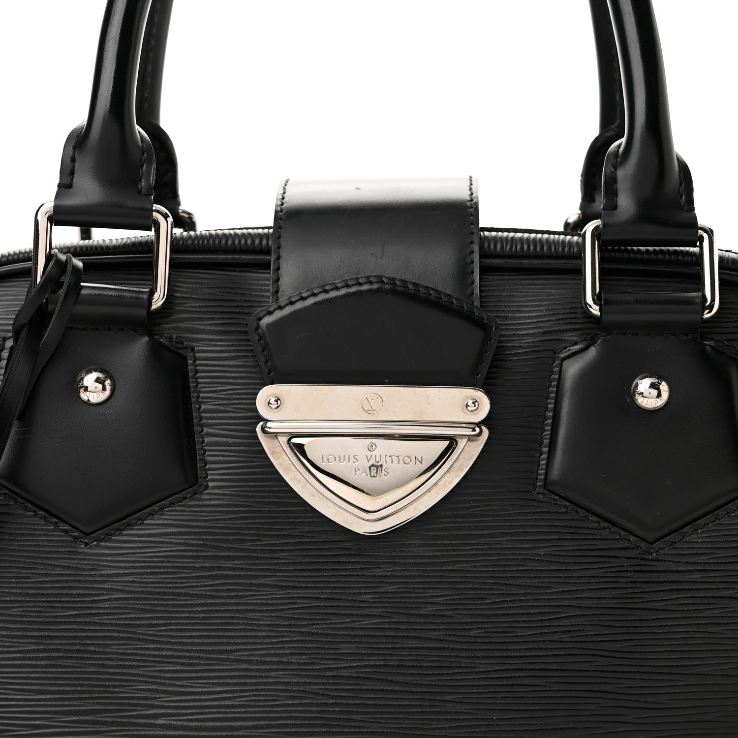 Louis Vuitton Epi Bowling Montaigne GM Black 7 of 9