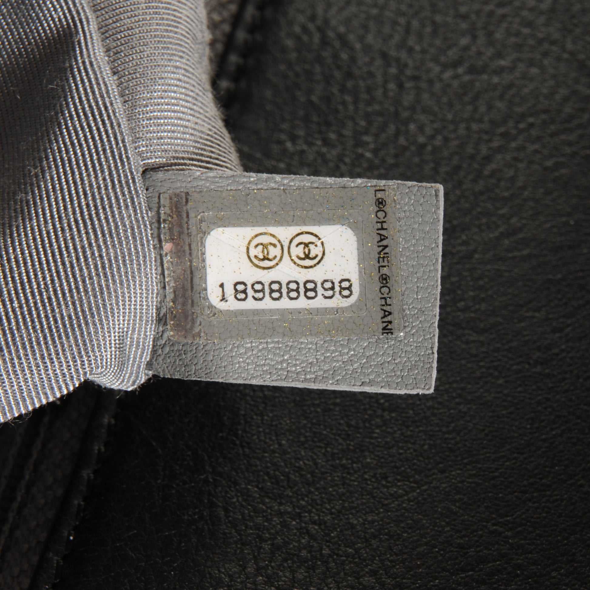 Chanel Calfskin Quilted Large Boy Flap Black 7 of 8