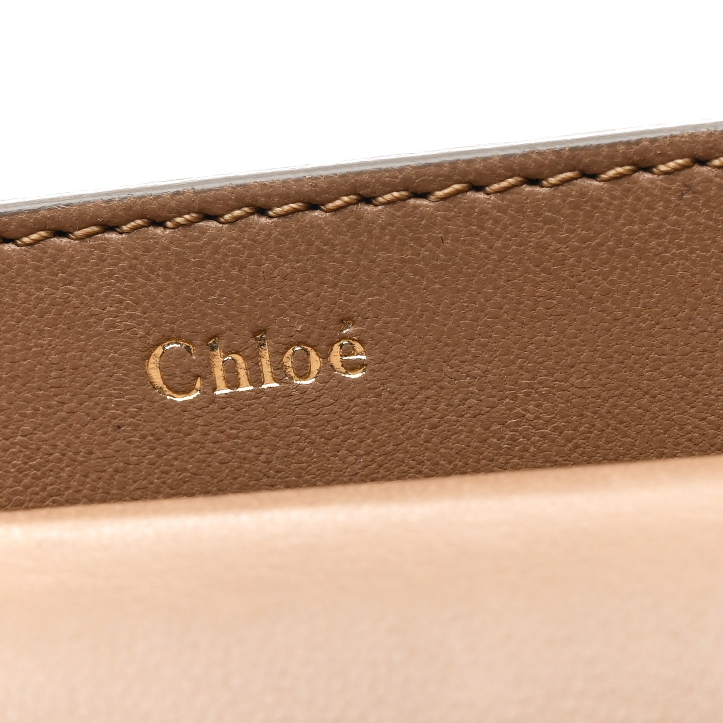 Calfskin Georgia Crossbody Bag Chestnut Cream