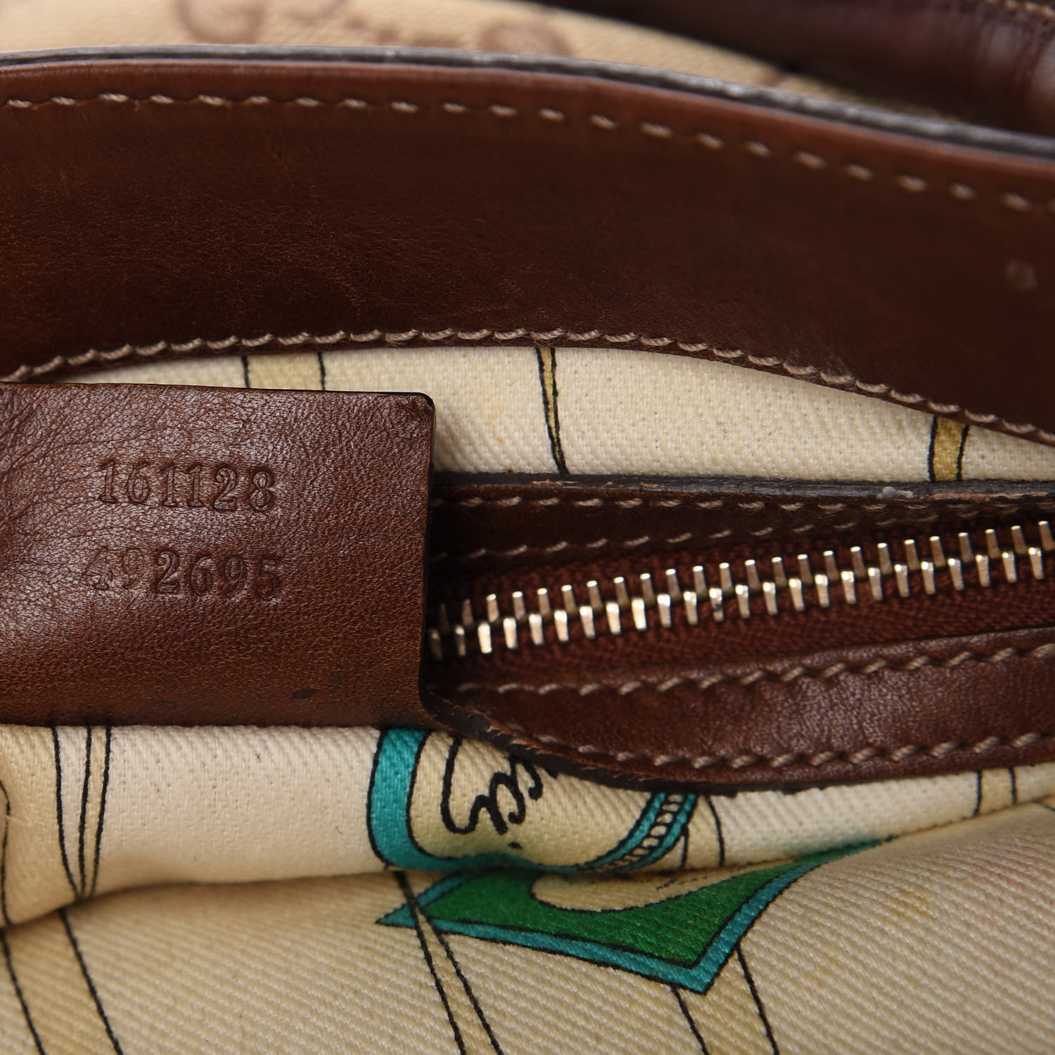 Gucci GG Monogram Tote Brown 9 of 11