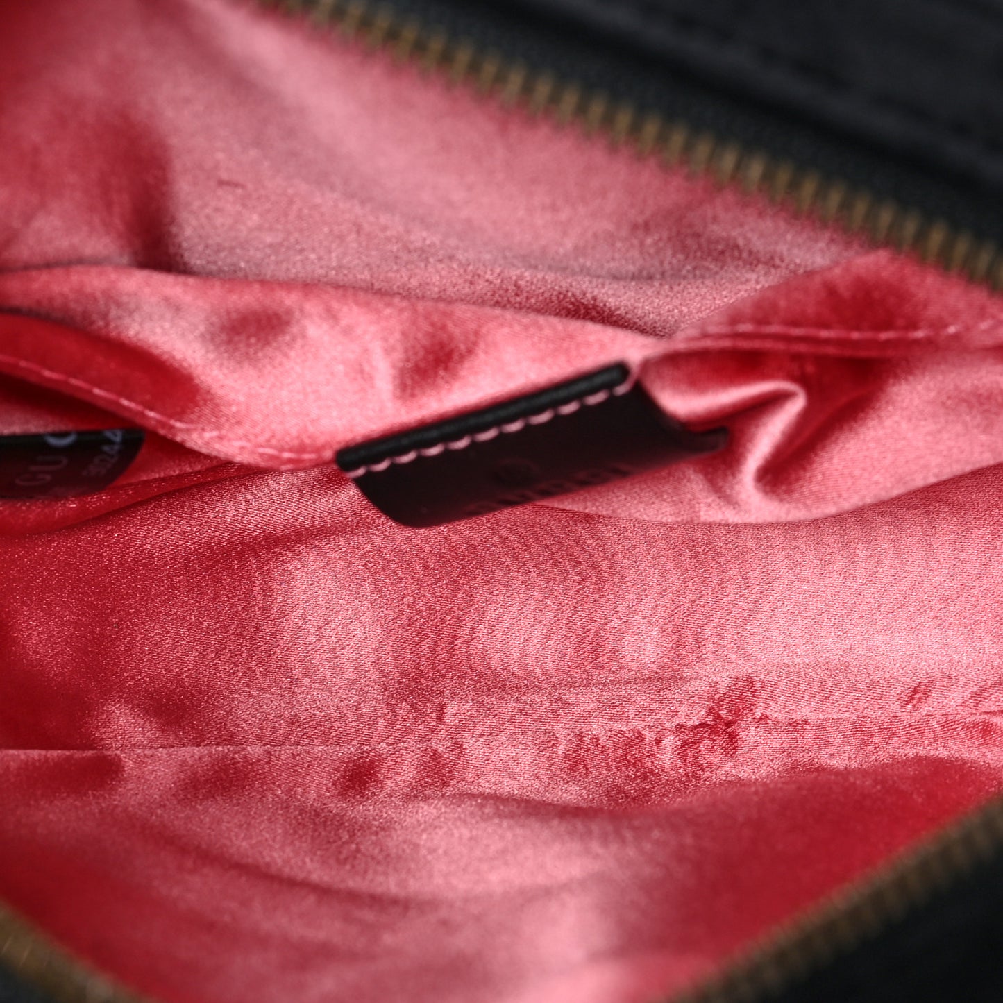 Velvet Matelasse GG Marmont Belt Bag 85 34 Black