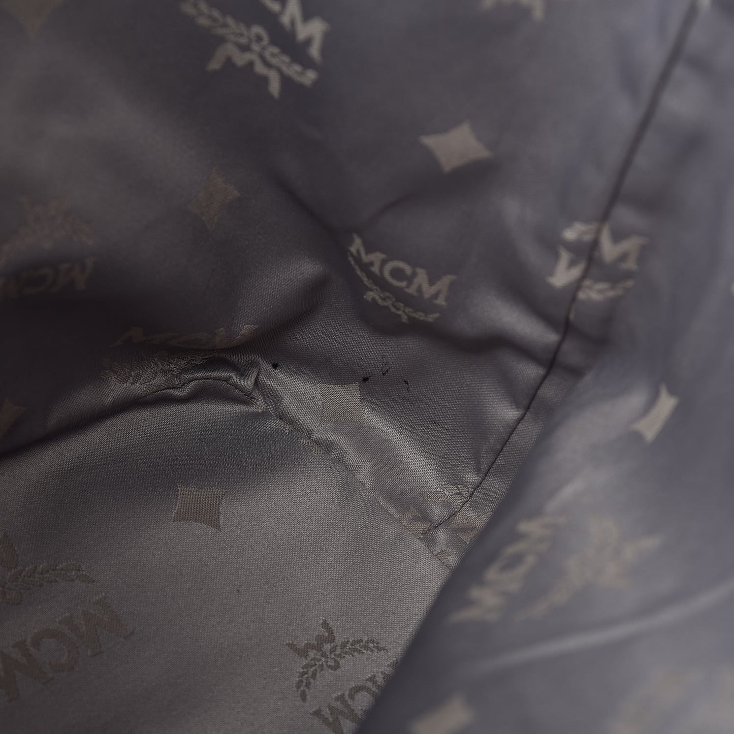 Visetos Snakeskin Embossed Medium Shopper Tote Grey