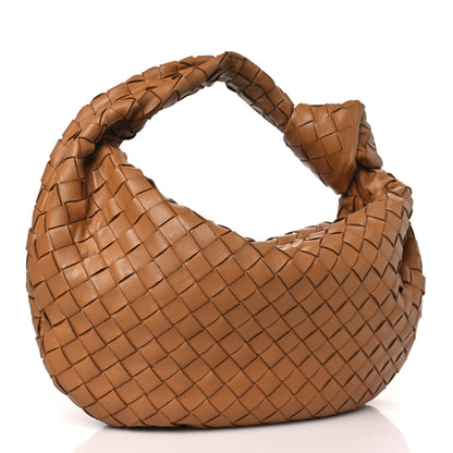Bottega Veneta Nappa Intrecciato Teen Jodie Hobo Caramel 3 of 10