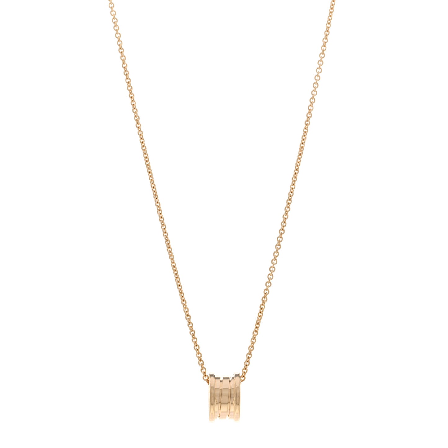 18K Yellow Gold B.Zero1 Pendant Necklace