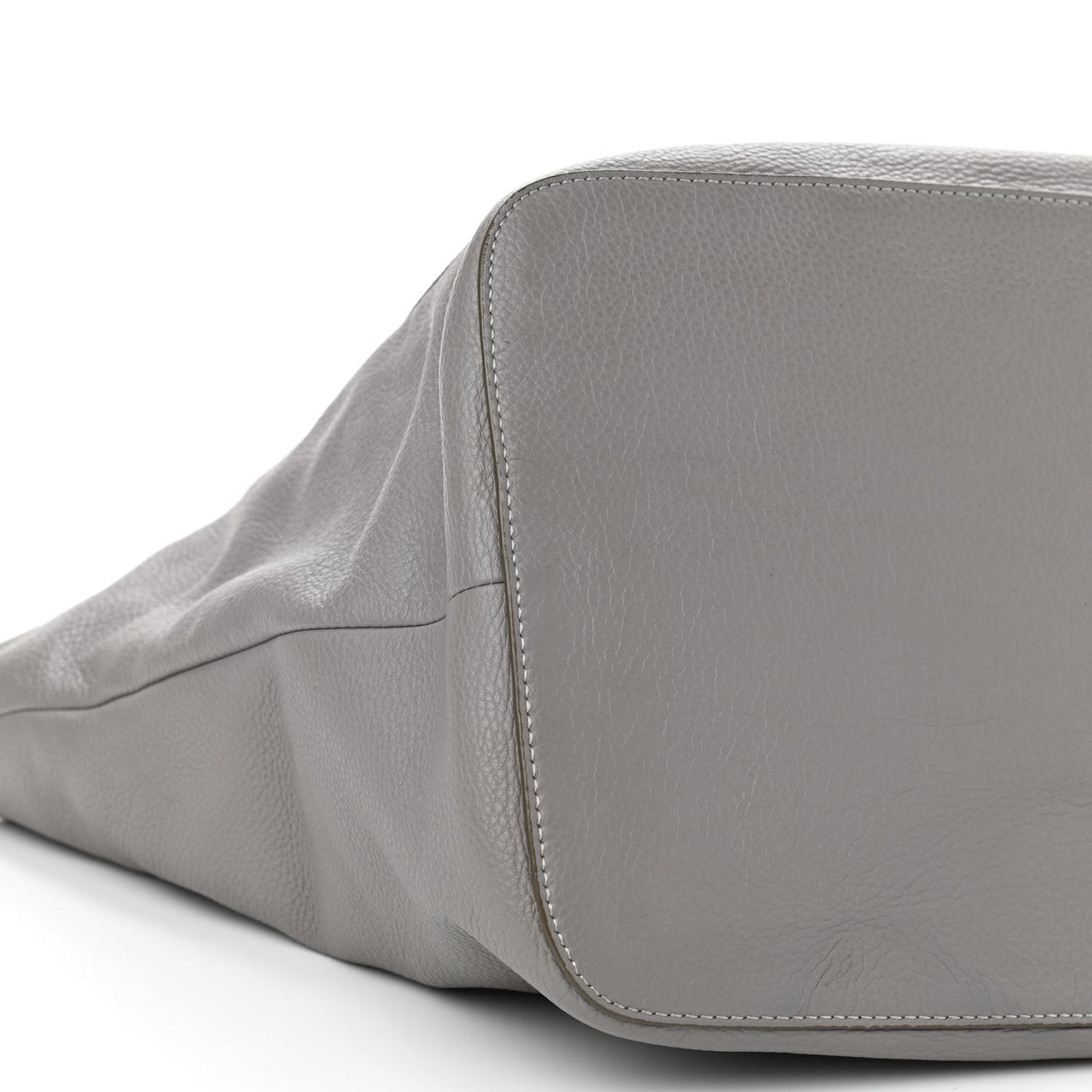Calfskin Large New Marcie Tote Cashmere Grey