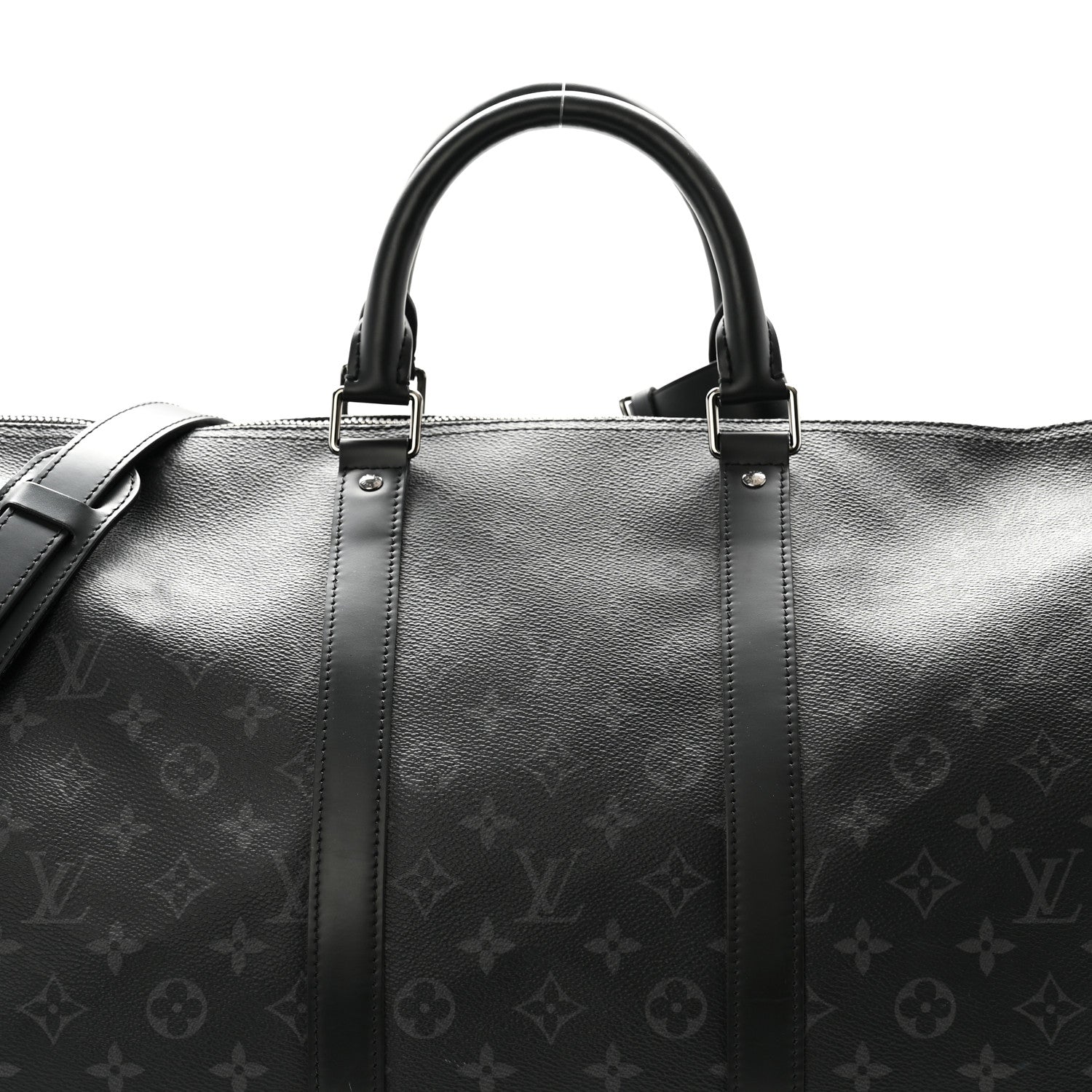 Louis Vuitton Monogram Eclipse Keepall Bandouliere 55 8 of 10