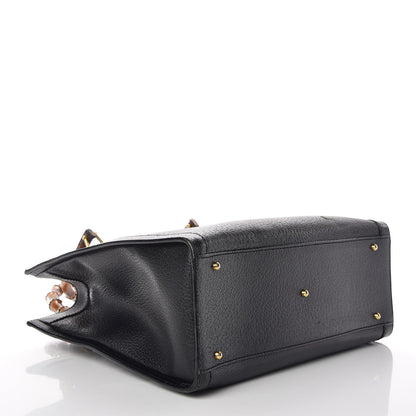 Gucci Calfskin Bamboo Top Handle Tote Black 4 of 18