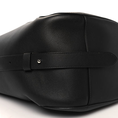 Lanvin Calfskin Large Hook Bag Black 9 of 10