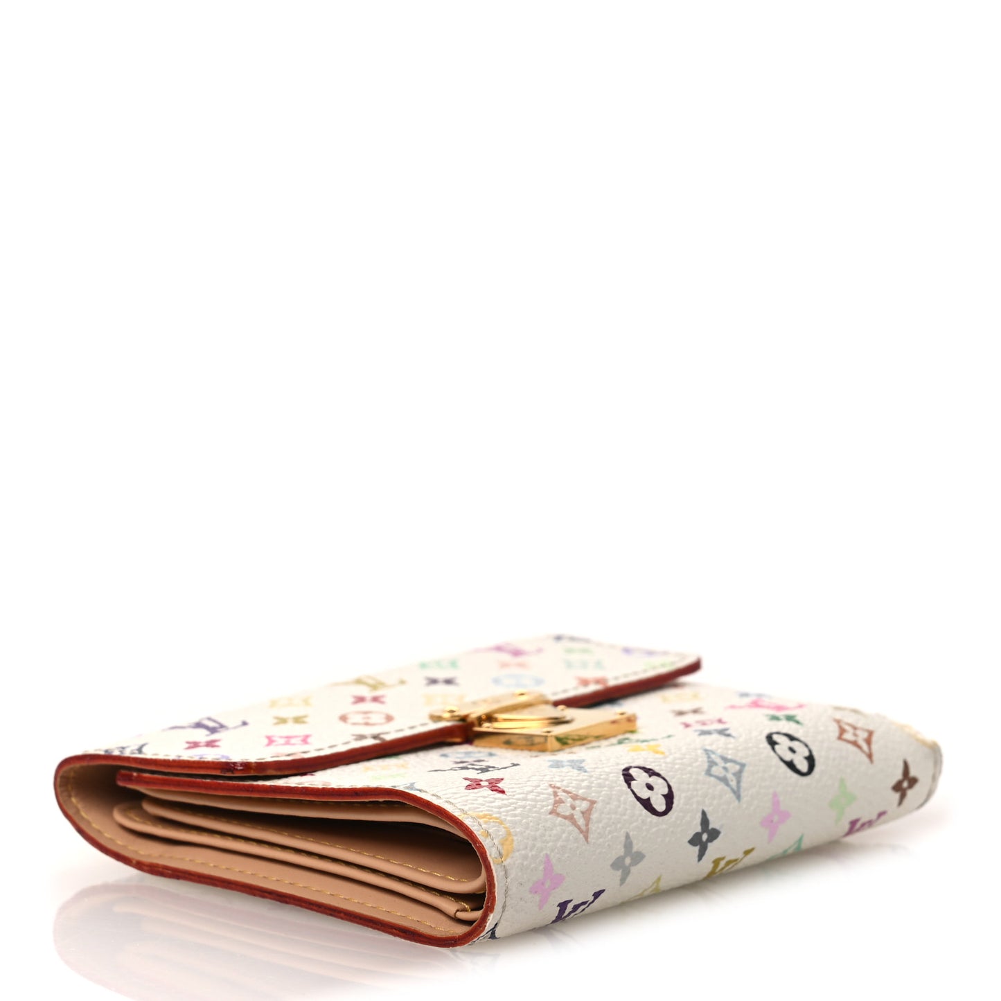 Monogram Multicolor Koala Wallet White