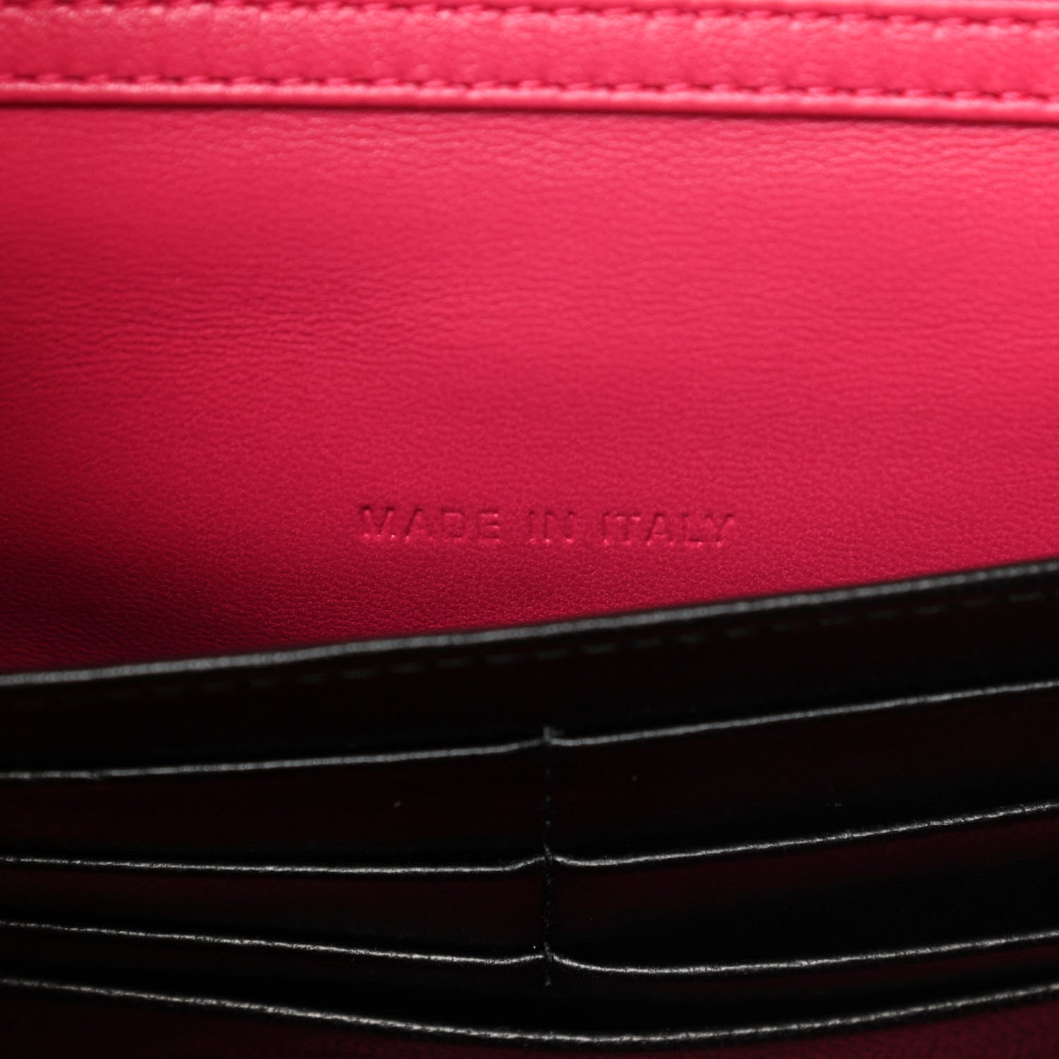 Christian Dior Lambskin Cannage Miss Dior Promenade Pouch Fuchsia 6 of 12