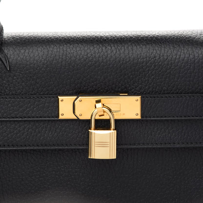 Hermes Ardennes Kelly Sellier 35 Black 10 of 12