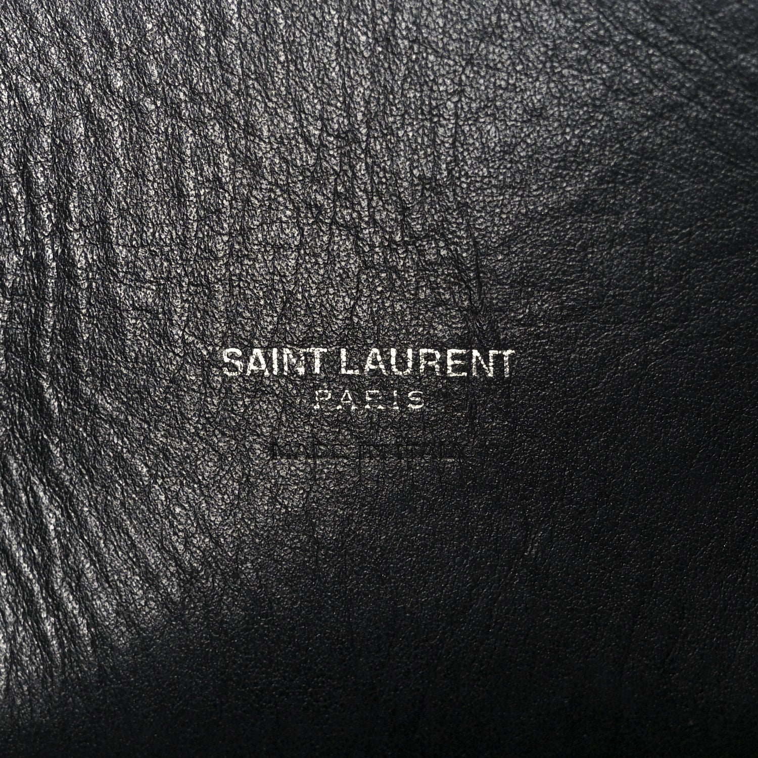 Saint Laurent Grained Calfskin Baby Sac De Jour Black 6 of 13