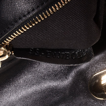 Valentino Garavani Vitello Small Rockstud Tote Black 9 of 10