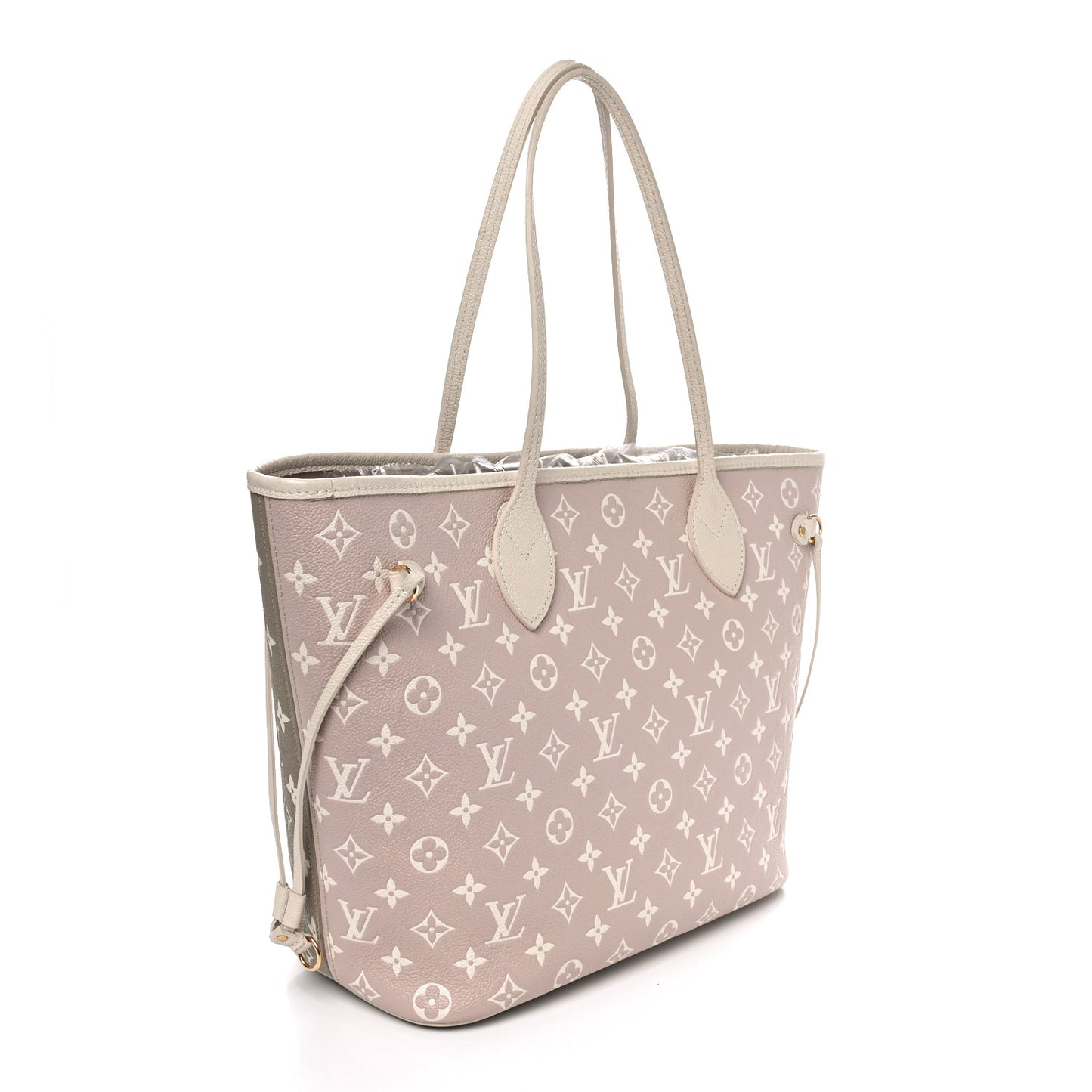 Empreinte Monogram Spring In The City Neverfull MM Kaki Beige Cream