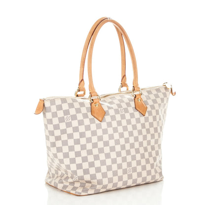 Louis Vuitton Damier Azur Saleya MM 3 of 6
