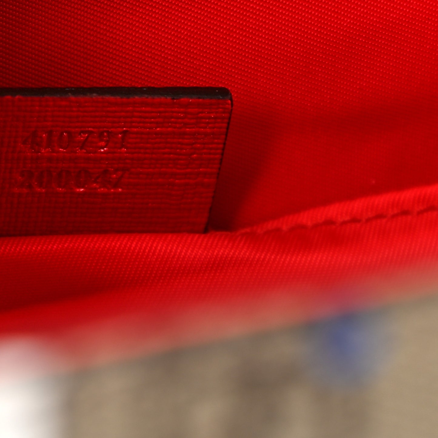 GG Supreme Monogram Ducks Childrens Backpack Red