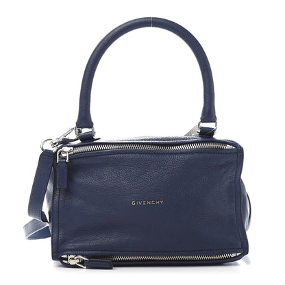 Givenchy Sugar Goatskin Small Pandora Deep Blue 1 of 11