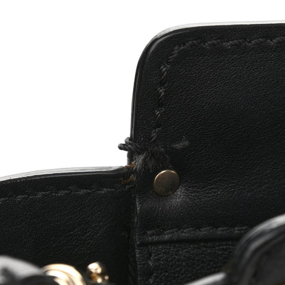 Valentino Garavani Vitello Rockstud Double Handle Tote Black 11 of 12