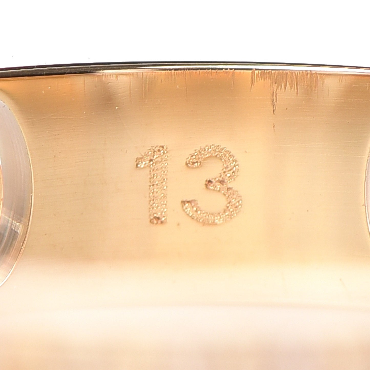 18K Yellow Gold Diamond Icon Stardust Thin Band Ring 53.1 6.5