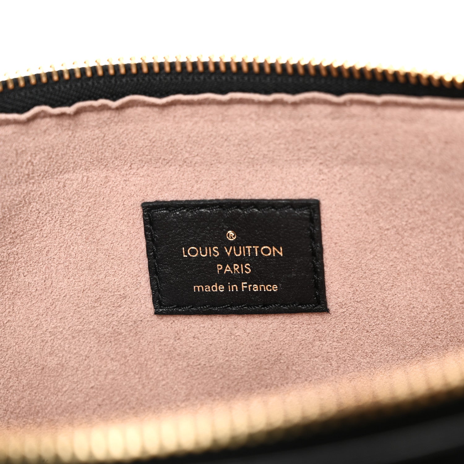 Louis Vuitton Lambskin Embossed Monogram Coussin PM Black 8 of 11