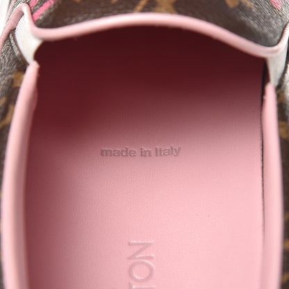 Louis Vuitton Monogram Bay Slip On Harbor Sneakers 39.5 Rose Ballerine Poppy 7 of 8