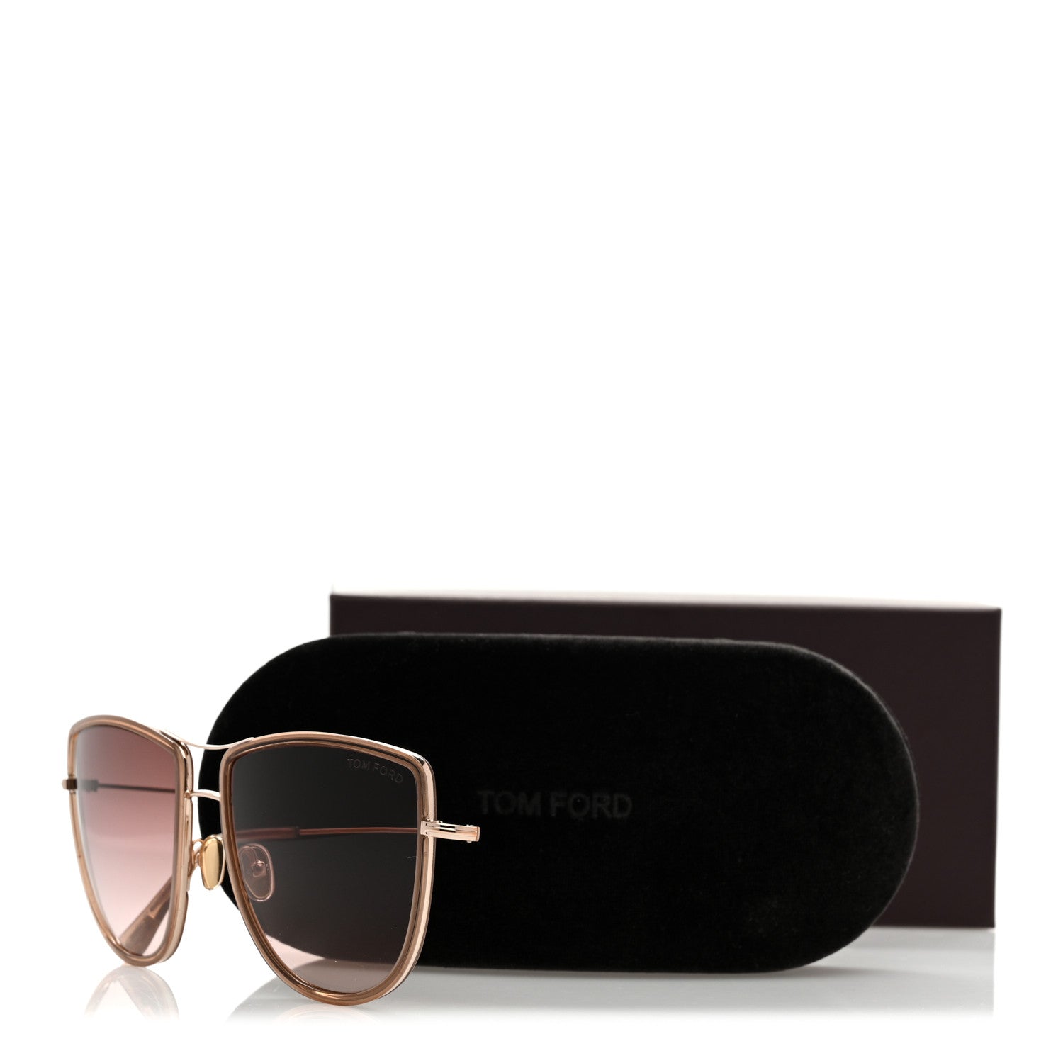 Tom Ford Tina Sunglasses TF759 Gold 8 of 8