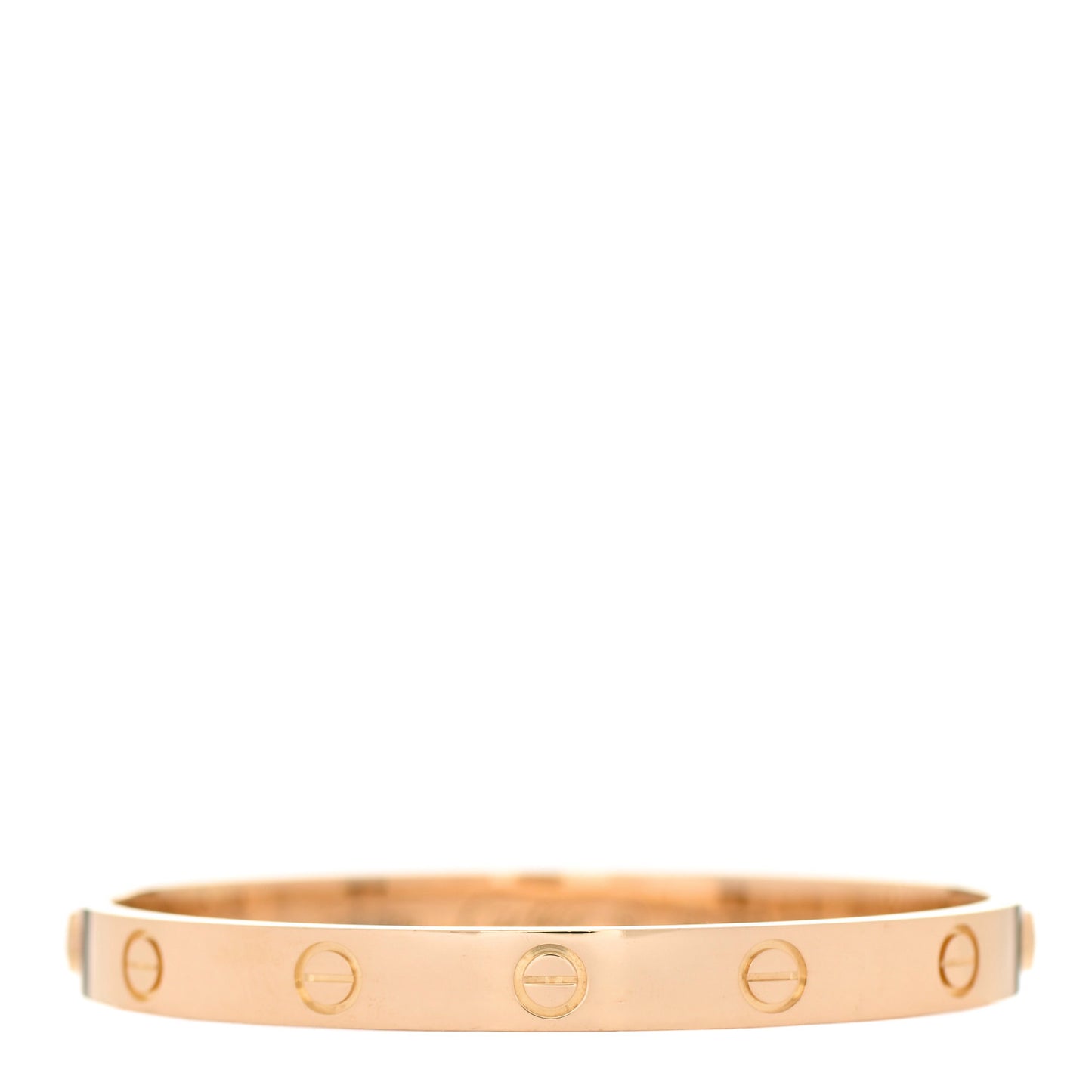 18K Pink Gold LOVE Bracelet 17