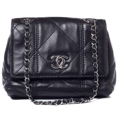 Chanel Lambskin Small Soft Touch Flap Black 1 of 9