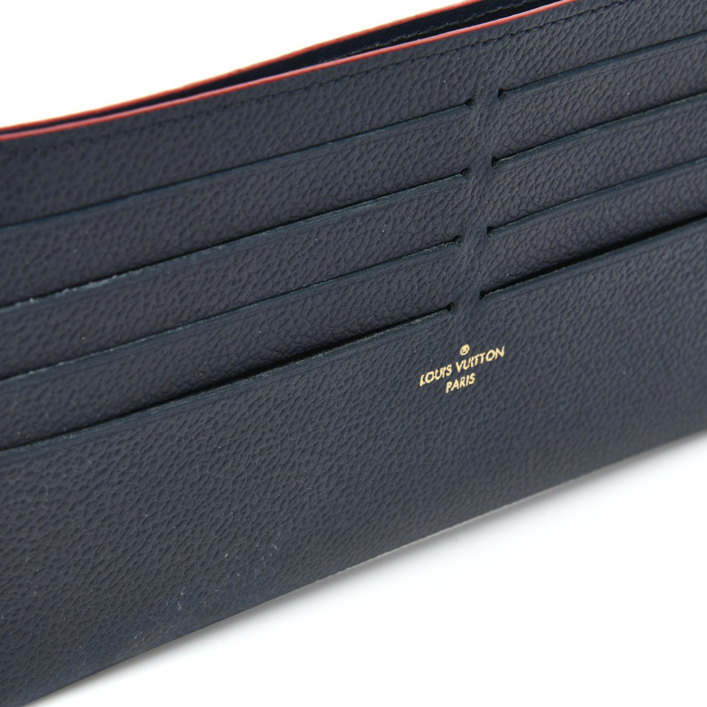 Empreinte Pochette Felicie Chain Wallet Marine Rouge