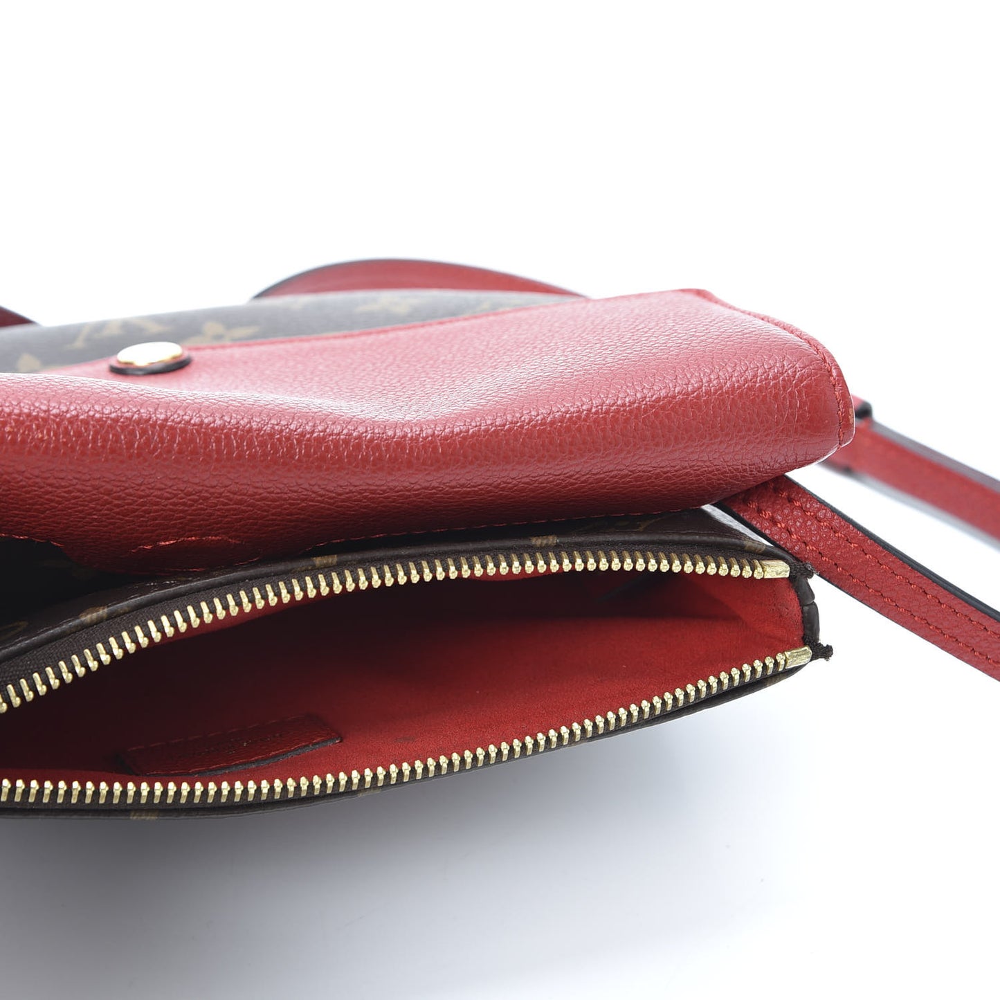 Monogram Twice Pochette Cherry